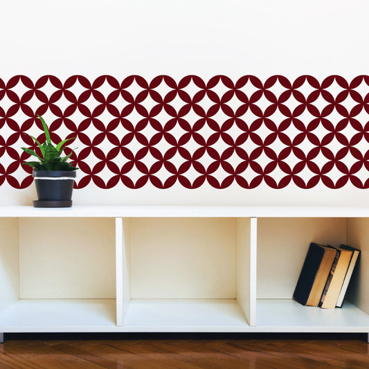 Endless Moorish Circle Pattern Rows - Dana Decals