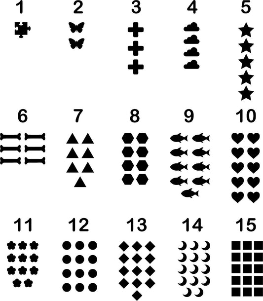 Number Chart - Dana Decals