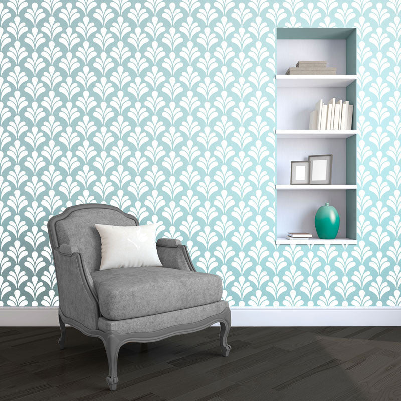 Art Deco Flower Petal Pattern - Dana Decals