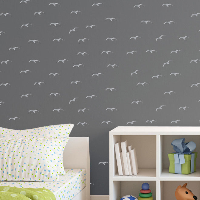 Tiny Seagulls Pattern - Dana Decals