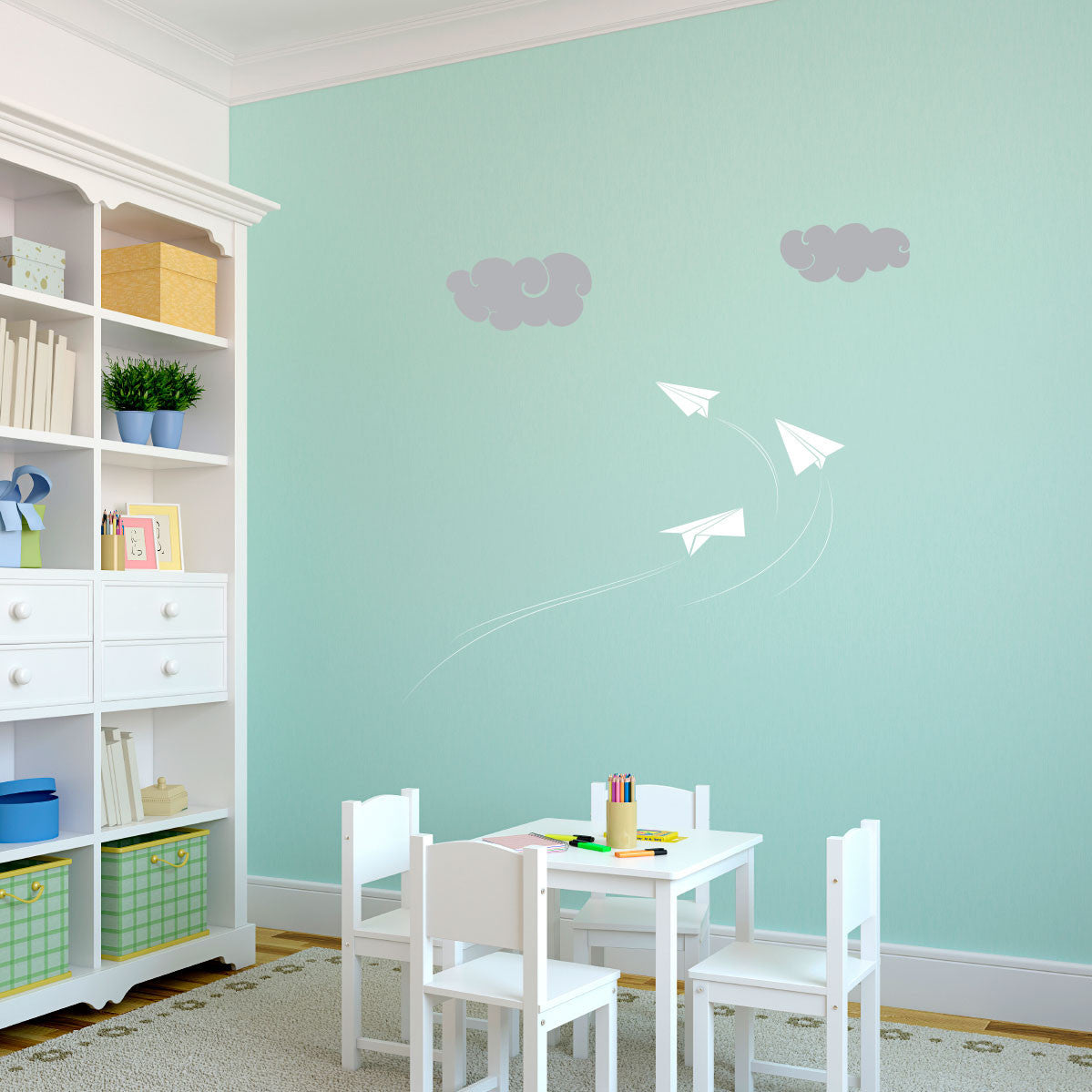 Paper Airplanes - Dana Decals