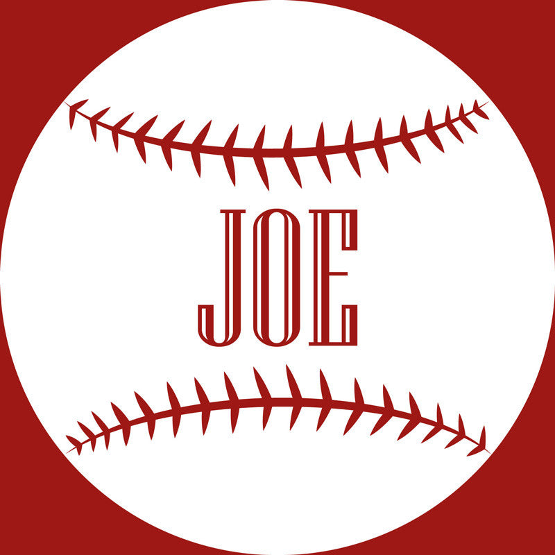 Personalized Baseball - Dana Decals