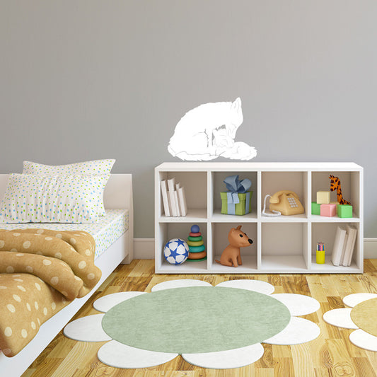 Mom and Baby Fox - Dana Decals