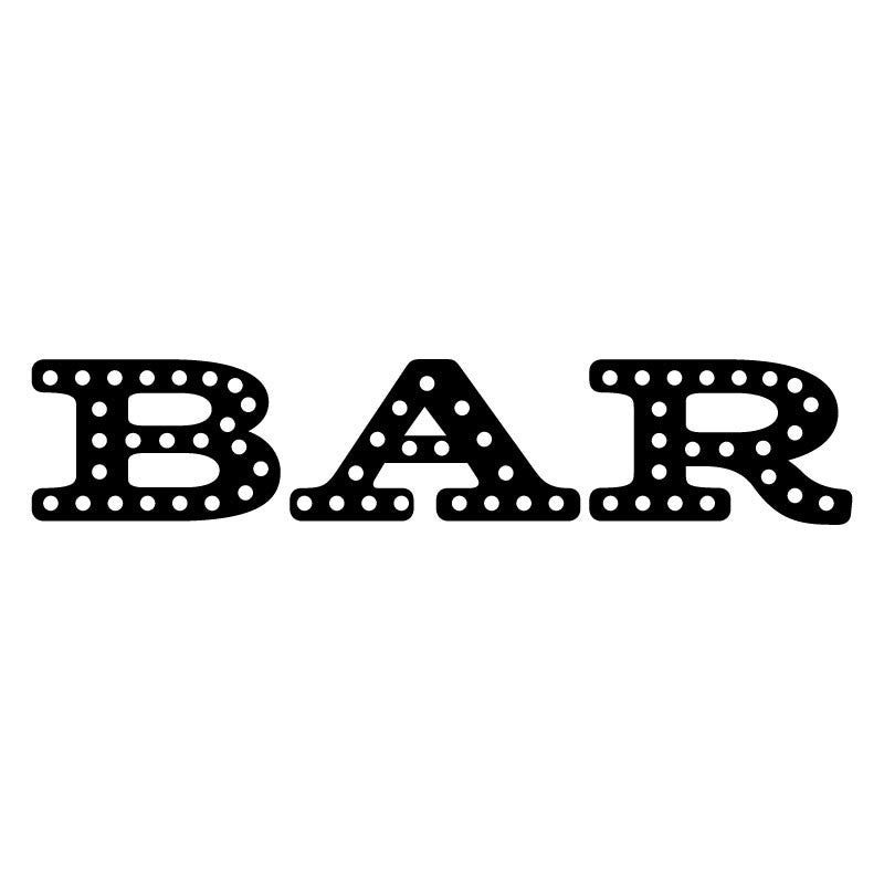 Bar Marquee Sign - Dana Decals
