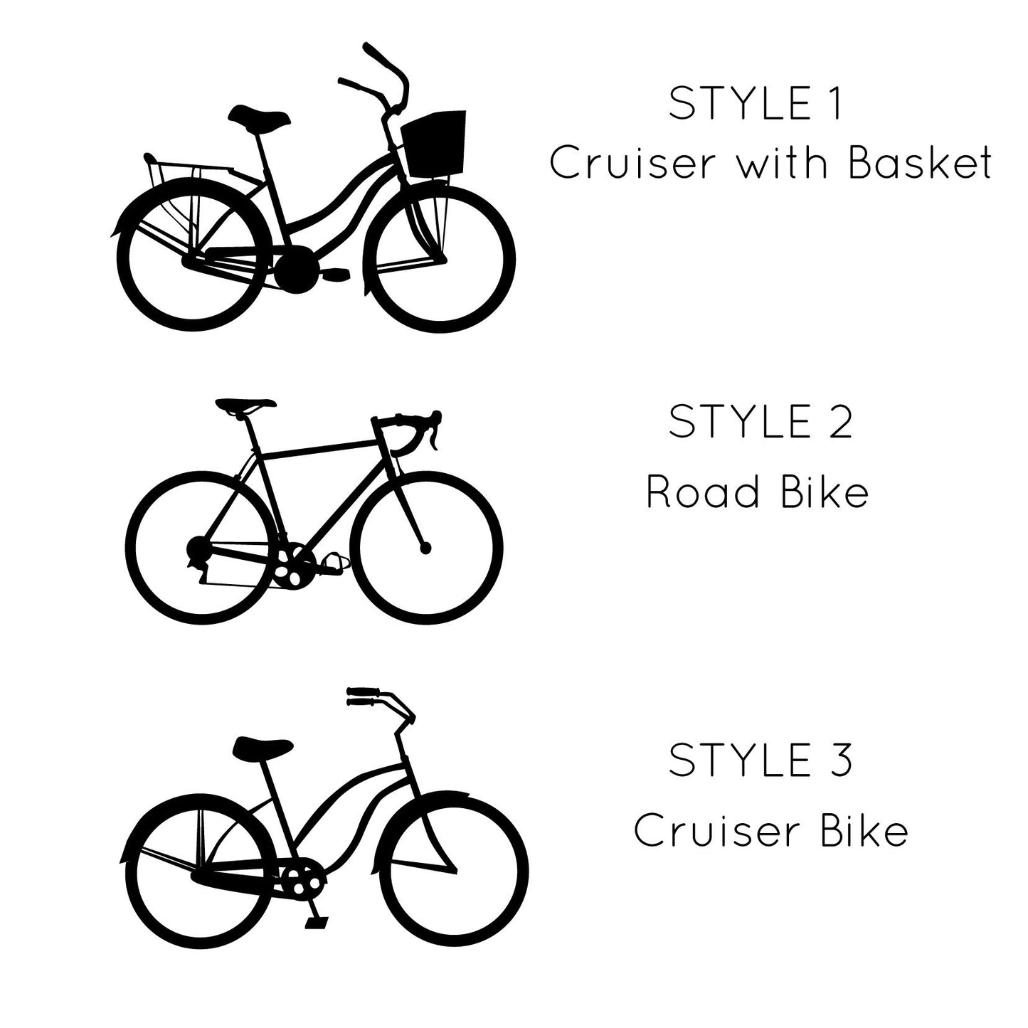 Bicycle Decal Collection - Dana Decals