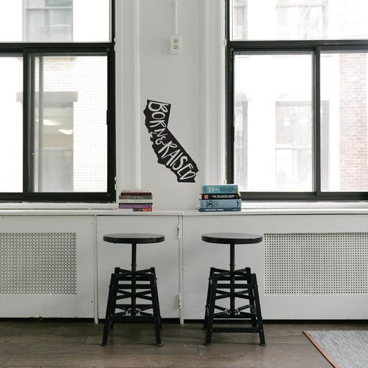 Born And Raised Home State - Dana Decals