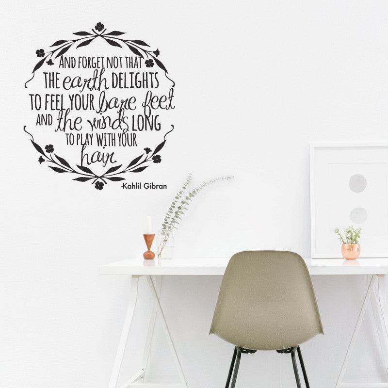 Kahlil Gibran The Prophet Quote - Dana Decals
