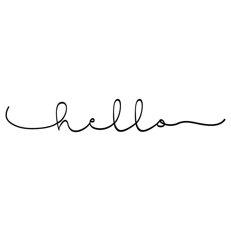 Hello Simple Script - Dana Decals
