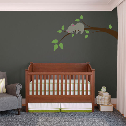 Sleeping Koala Branch - Dana Decals