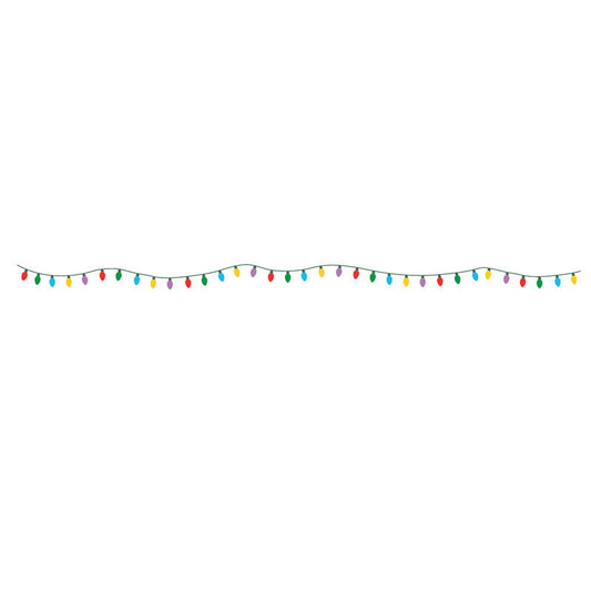 Multi Color Christmas Lights - Dana Decals