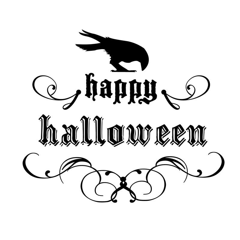Elegant Happy Halloween - Dana Decals