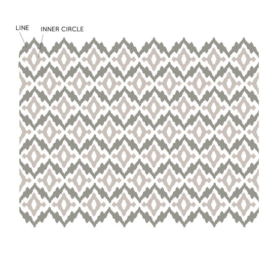 Ikat Tribal Pattern - Dana Decals