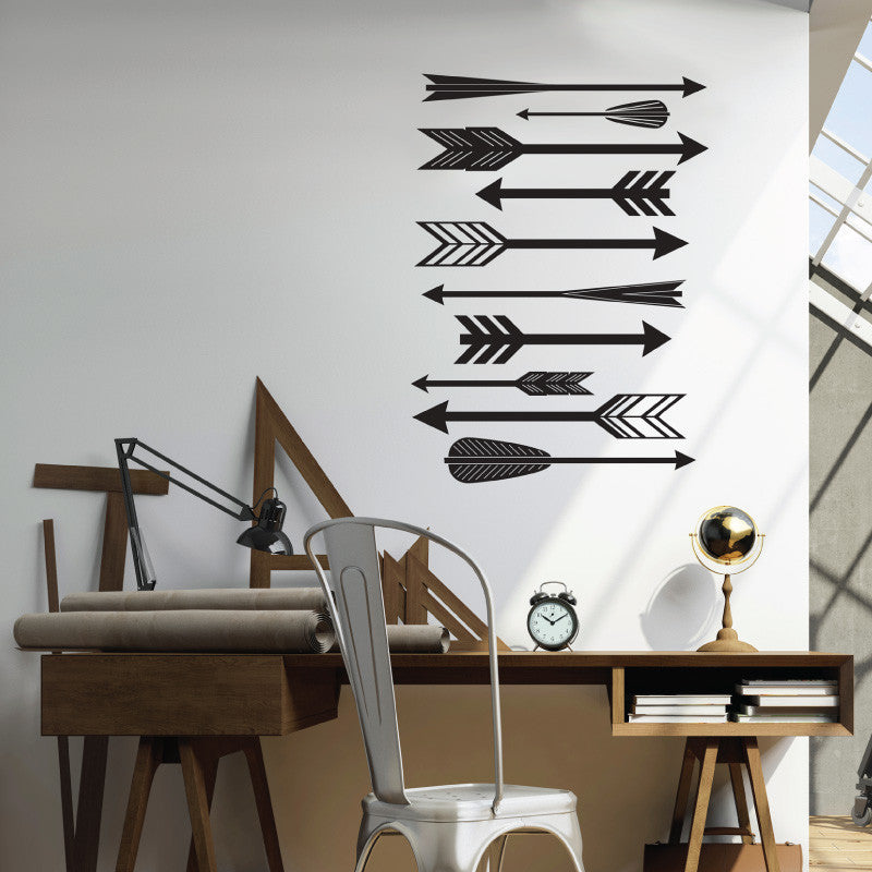 Feathered Arrows Pattern - Dana Decals