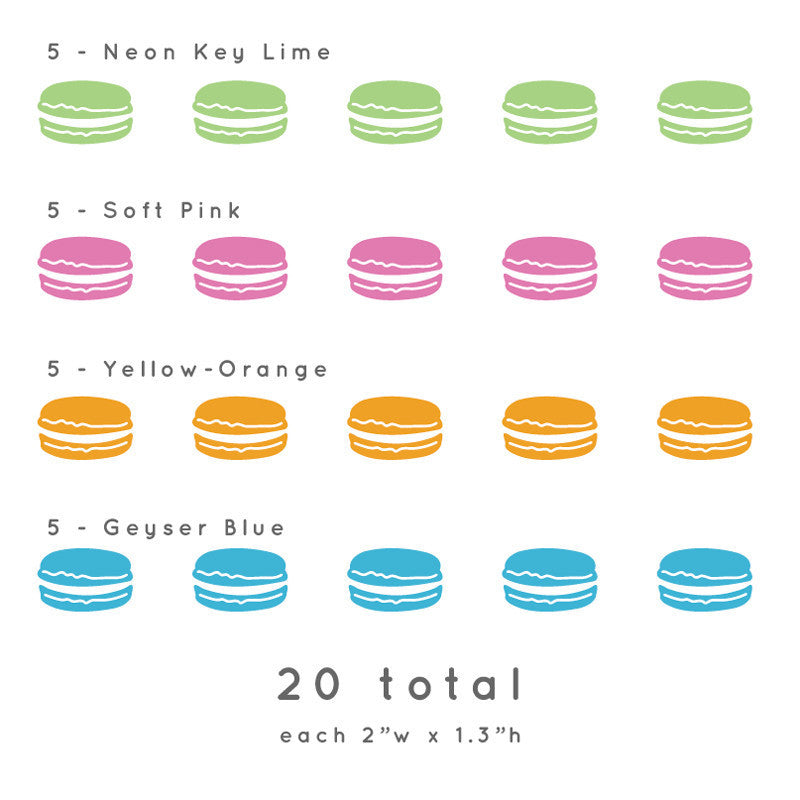 Macaron Pattern - Dana Decals
