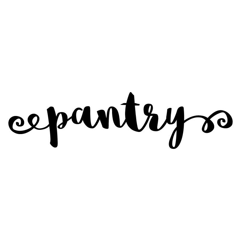 Kitchen Pantry Sign - Dana Decals