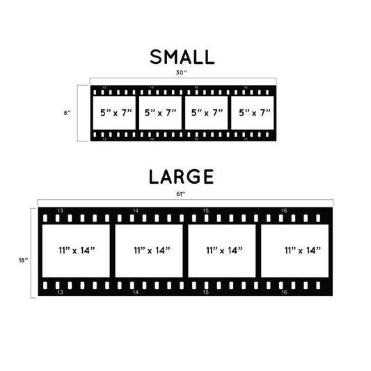 Film Strip Style Frame - Dana Decals