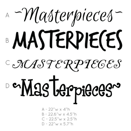 Masterpieces - Dana Decals