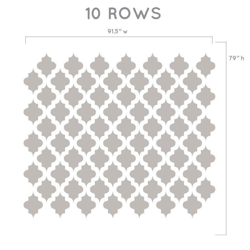 Moroccan Lantern Tile Pattern - Dana Decals