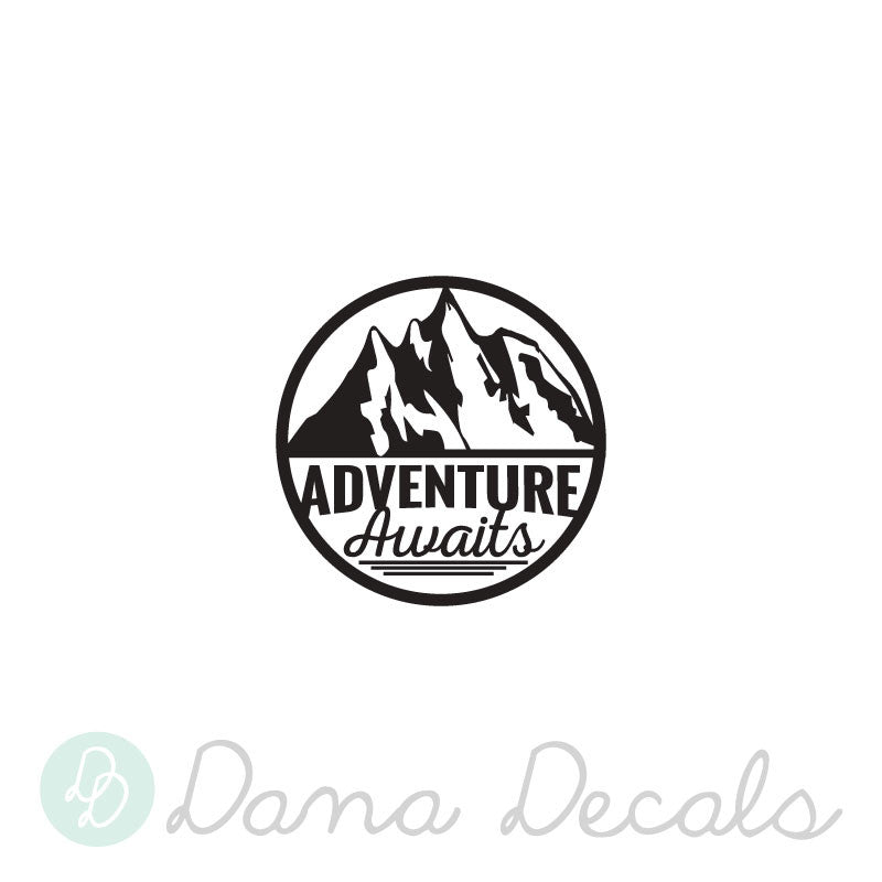 Adventure Awaits - Dana Decals