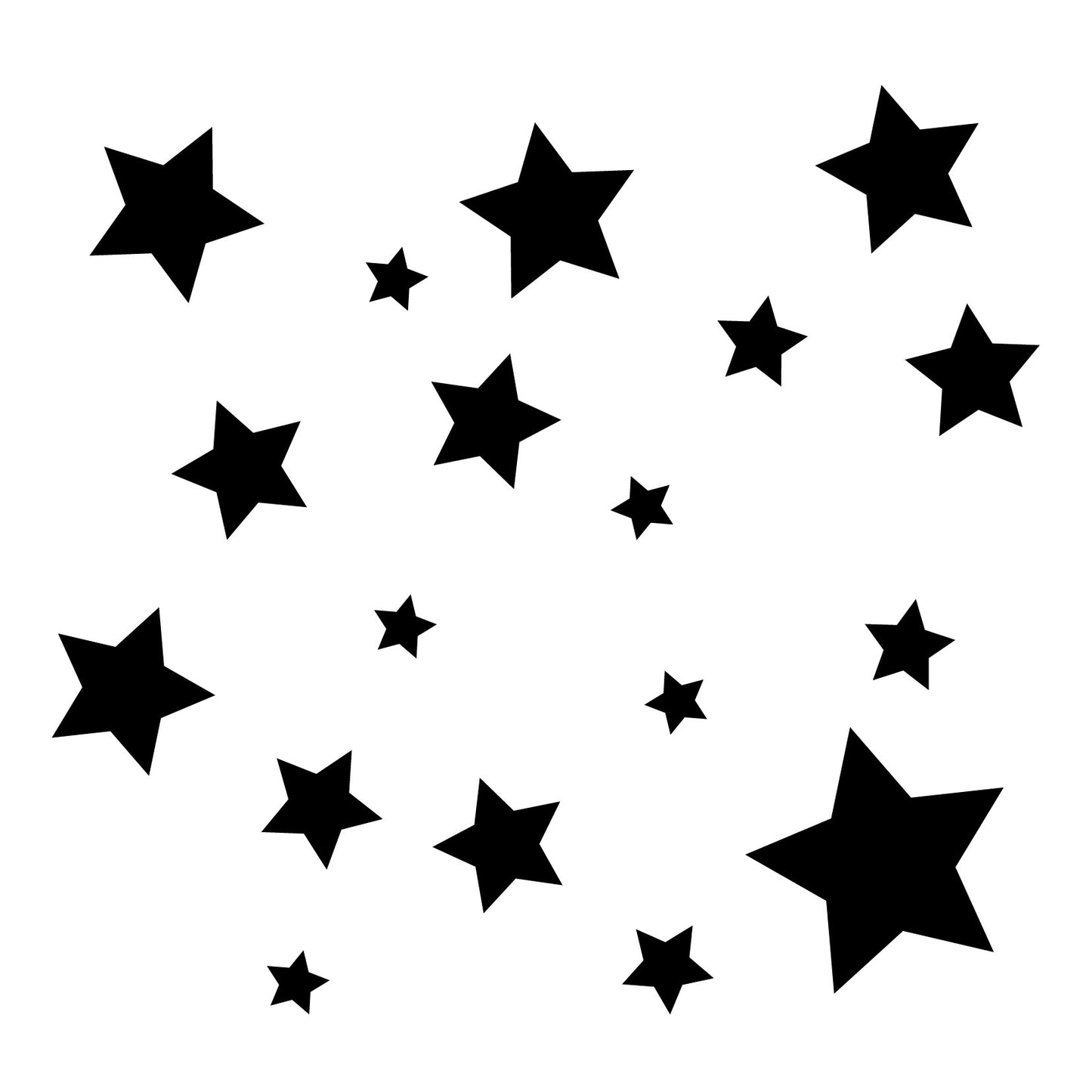 Small Stars Multi-Sized - Dana Decals