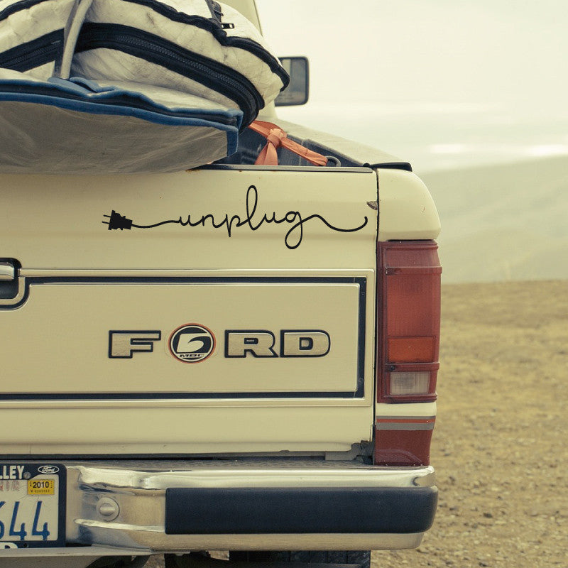 Unplug - Dana Decals