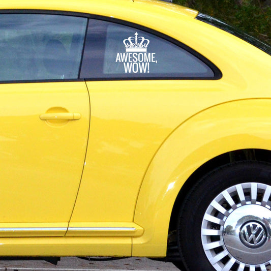 Awesome Wow King George Crown - Dana Decals