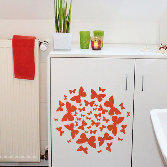 Butterfly Circle Cluster - Dana Decals