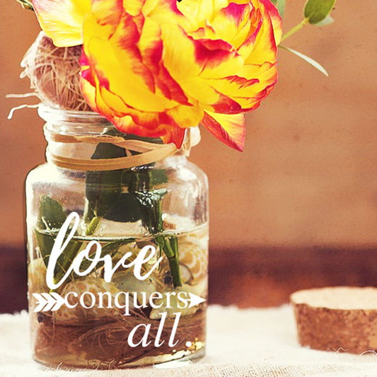 Love Conquers All - Dana Decals