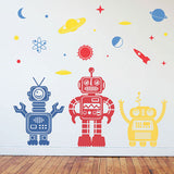 Summer Decorating with Robots (more than meets the wall)!