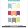 Two Colored Chevron Pattern Set - Dana Decals