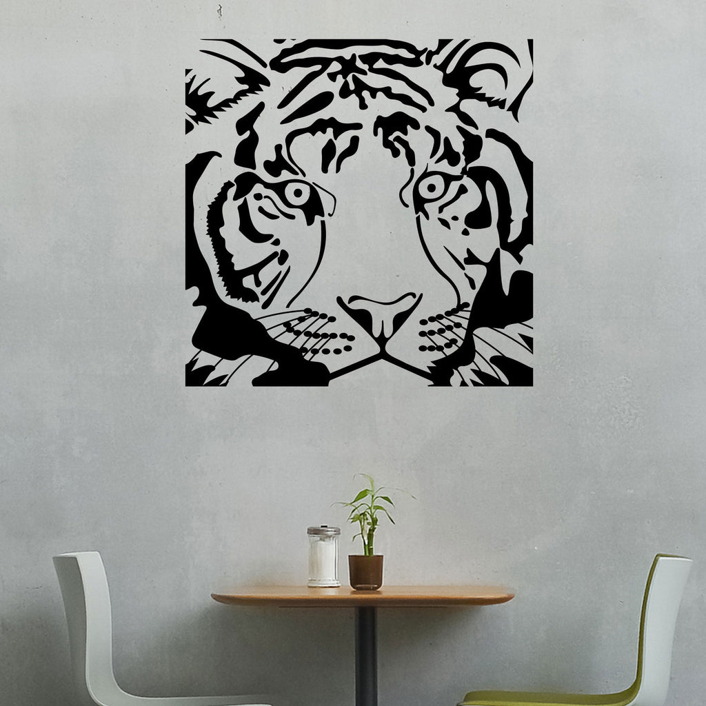 Tiger Head Frame - Dana Decals