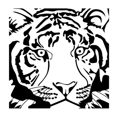 Tiger Head Frame - Dana Decals