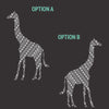 Modern Shapes Giraffe - Dana Decals