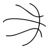 Oversized Basketball - Dana Decals