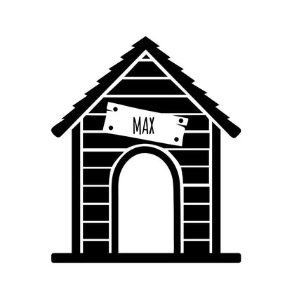 Personalized Dog House - Dana Decals