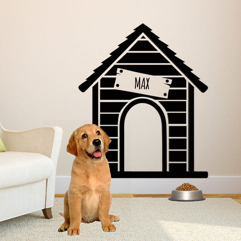 Personalized Dog House - Dana Decals