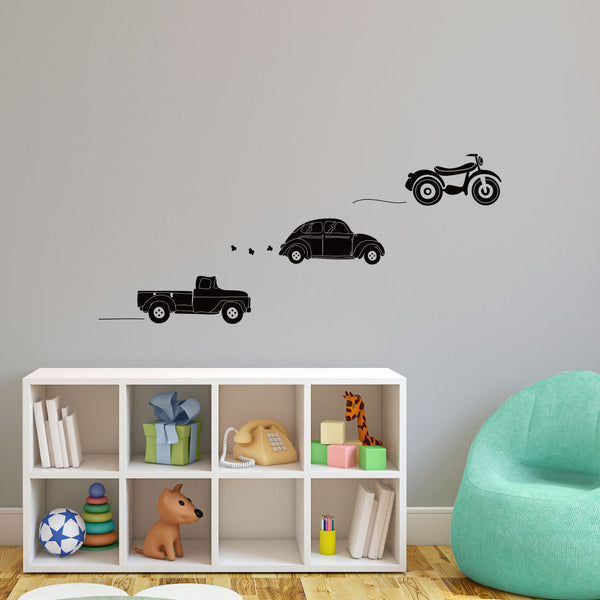 Doodled Toy Vehicles - Dana Decals