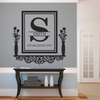 Personalized Victorian Family Established Frame Shelf - Dana Decals