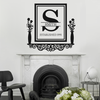 Personalized Victorian Family Established Frame Shelf - Dana Decals