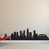 Los Angeles Skyline Silhouette - Dana Decals