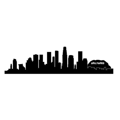 Los Angeles Skyline Silhouette - Dana Decals