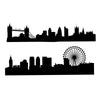 London Skyline Silhouette - Dana Decals