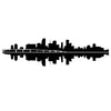 Miami Skyline Silhouette - Dana Decals