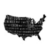 US Quote Map - Woodrow Wilson Quote - Dana Decals