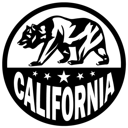 California Bear Emblem - Dana Decals
