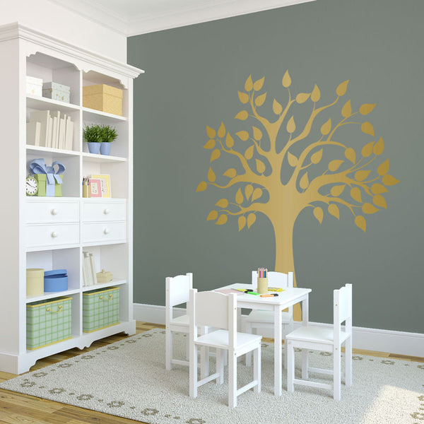 Modern Golden Tree - Dana Decals