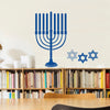 Hanukkah Menorah and Star of David - Dana Decals