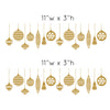 Tiny Christmas Ornaments - Dana Decals