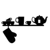 Teapot Kitchen Shelf - Dana Decals