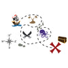 Pirates Buried Treasure Set - Dana Decals